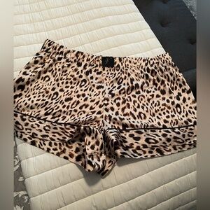 Victoria's Secret Leopard Print Pajama Shorts